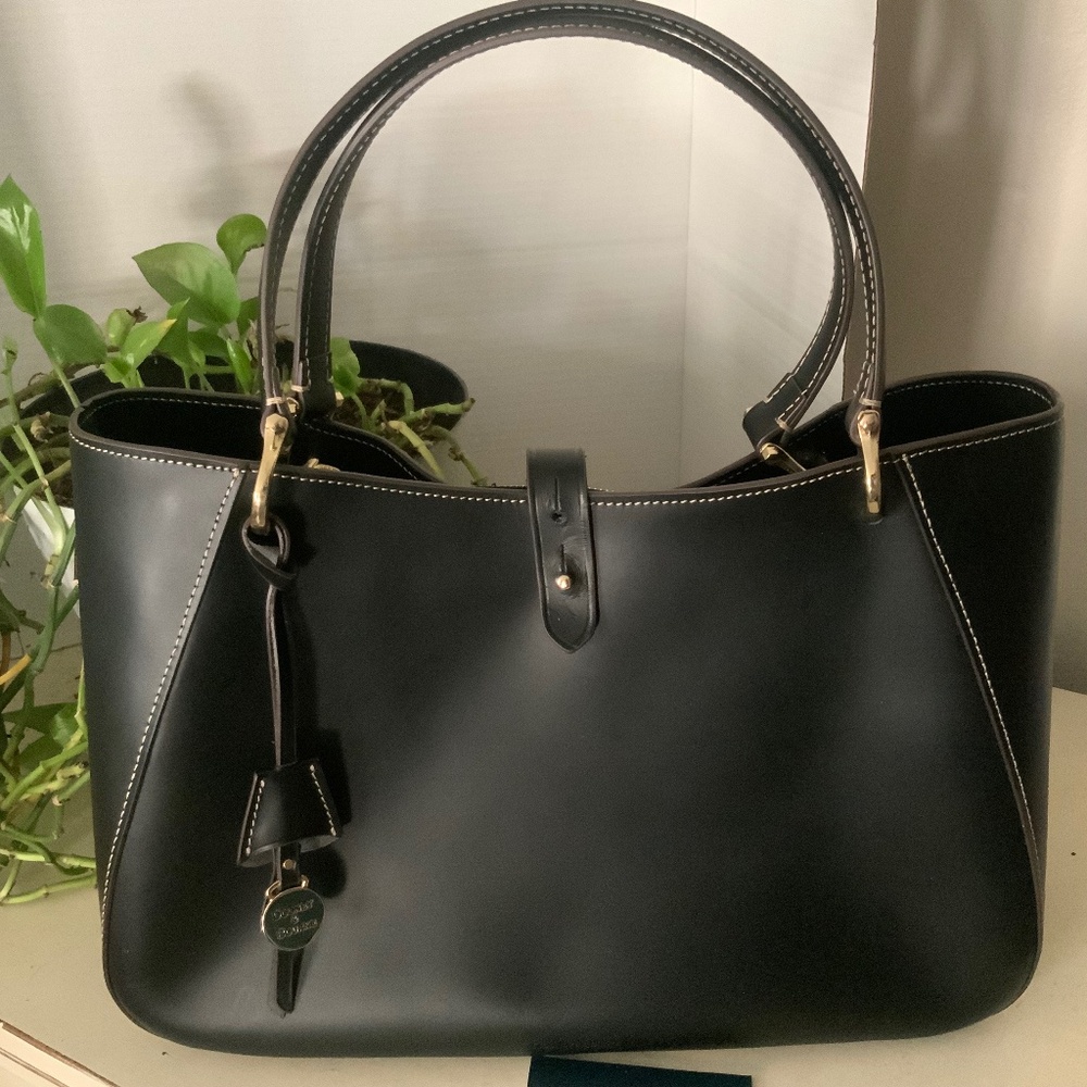 Dooney & Bourke Alto Camilla Large Tote/Satchel in Black NWT